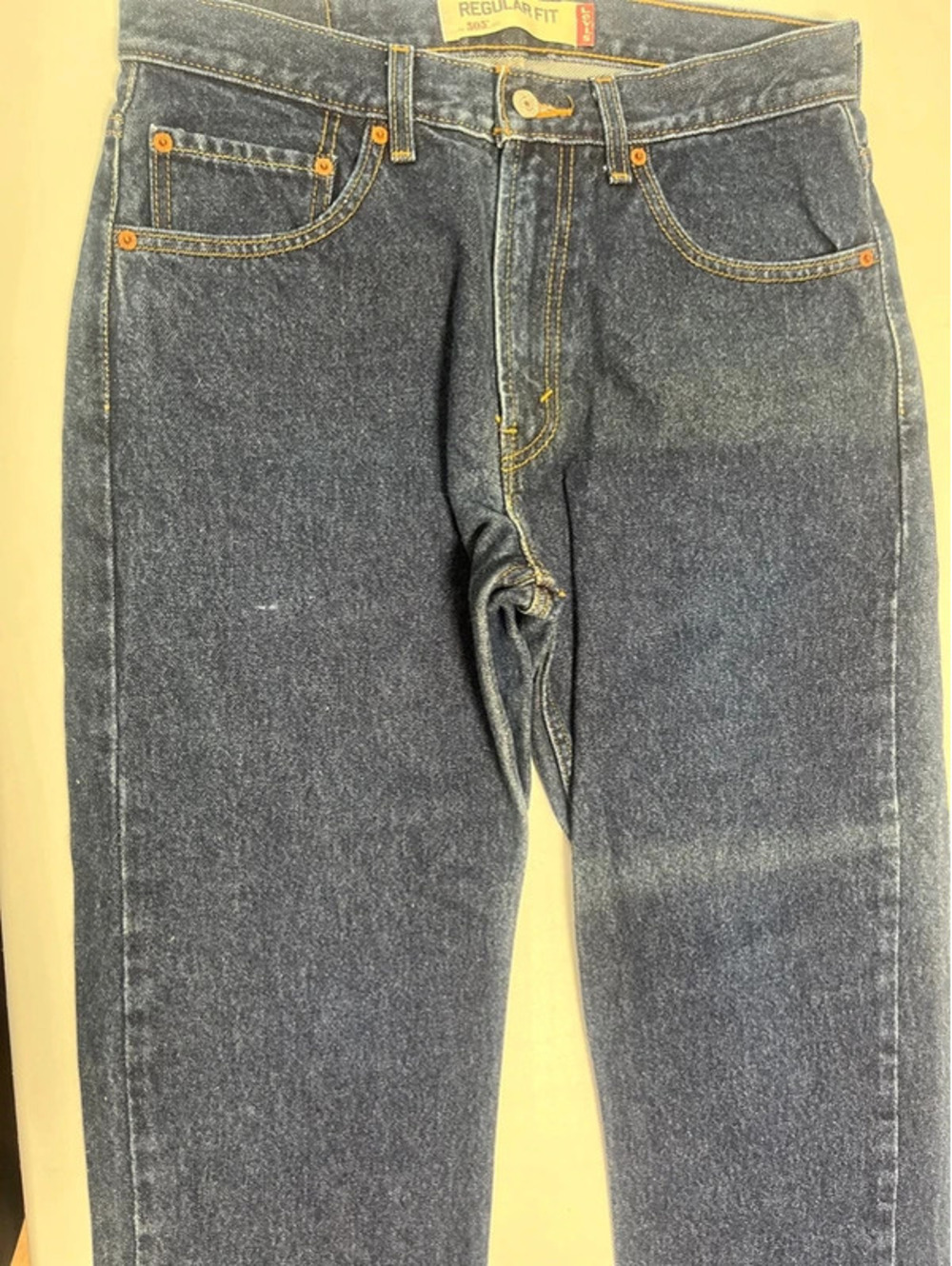 0010 Levi’s 505 Straight Leg Jeans Blue W32 L30
